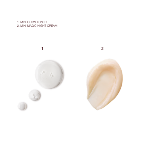 CHARLOTTES HAUTPFLEGE-SET „NIGHT-TIME GLOWING SKIN DUO“