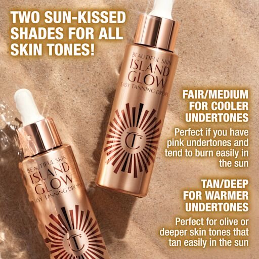 Beautiful Skin ISLAND GLOW EASY TANNING DROPS – HELL BIS MITTEL