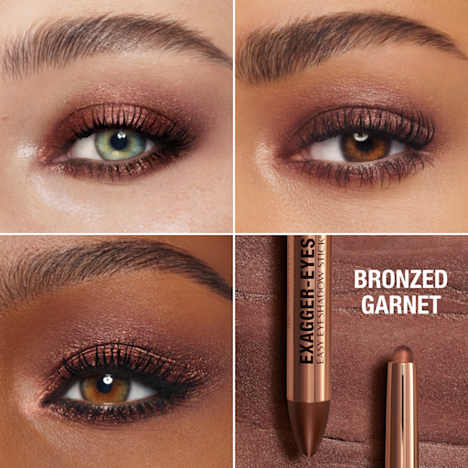 Exagger-Eyes EASY Lidschatten-Stick BRONZED GARNET