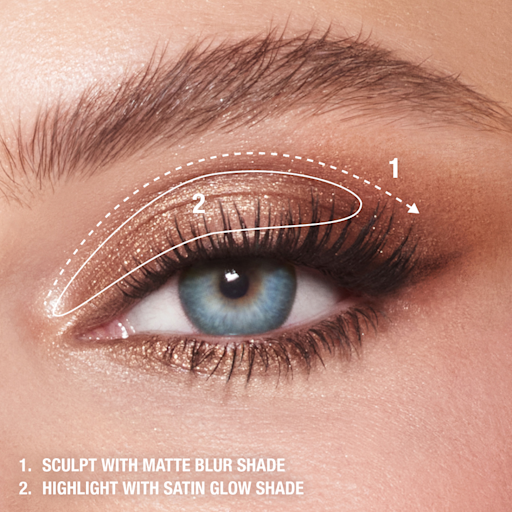Exagger-Eyes EASY Lidschatten-Stick SATIN DIAMONDS