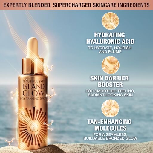 Beautiful Skin ISLAND GLOW EASY TANNING DROPS – HELL BIS MITTEL